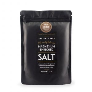 Ancient Lakes Magnesium Enriched Natural Lake Salt (425g)