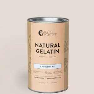 Nutra Organics Natural Gelatin - Unflavoured Powder (500g)