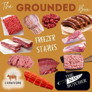 GROUNDED Meat Box - Freezer Staples