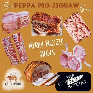 PEPPA PIG JIGSAW Meat Box - Porky Puzzle Pieces