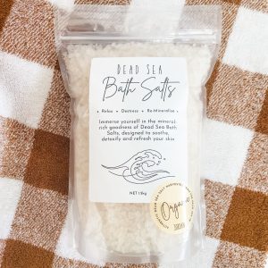 Bath Salts Authentic Dead Sea Salts - Bulk 1.5kg