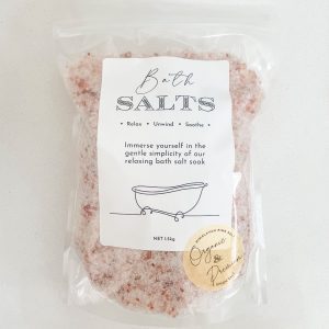 Bath Salts Himalayan Pink Salt & Epsom Salt - Bulk 1.5kg