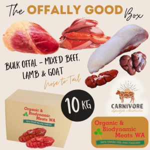 OFFALLY GOOD Meat Box - 10kg Bulk Beef, Lamb & Goat Offal