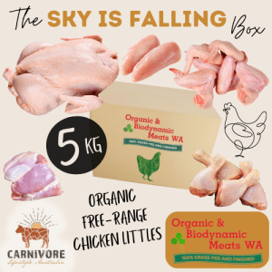 SKY IS FALLING Meat Box - 5kg Organic Free-Range Chicken Littles