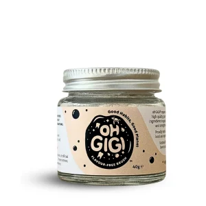 OhGiGi Tooth Powder Flavour-Free Brush Jar - 40g
